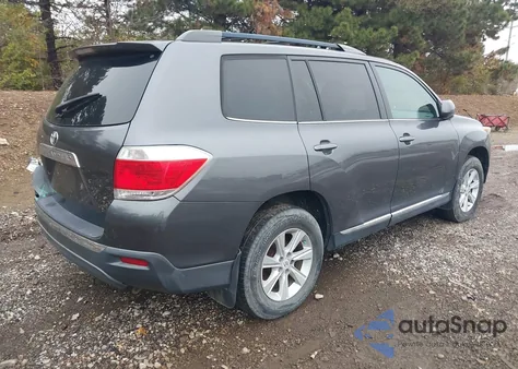 2011 Toyota Highlander Se V6 z USA, uszkodzony, nr VIN 5TDBK3EHXBS070723